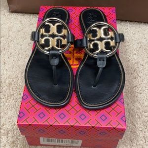 Tory Burch Miller Sandals 8.5 NEW with Box